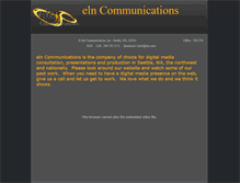 Tablet Screenshot of eln.com
