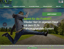 Tablet Screenshot of eln.de
