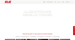 Desktop Screenshot of eln.as